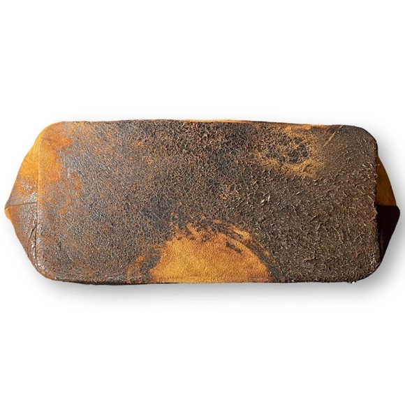 Corral Boots Shoulder Bag Brown Western Distressed Lamb Leather - Picture 7 of 15